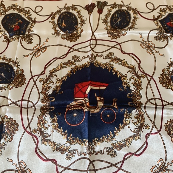 NWOT Silk Scarf/Bandanna - Picture 2 of 5